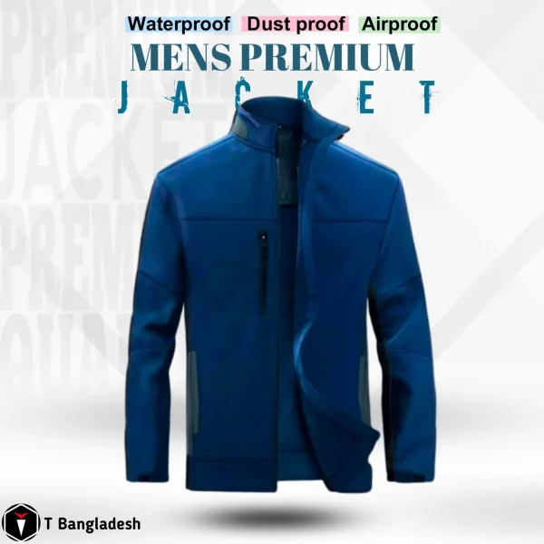 Mens Premium Jacket - (Deep Navy) - Image 2